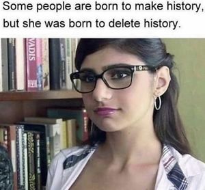 Mia Khalifa has done so much for me in the past and still does sometimes