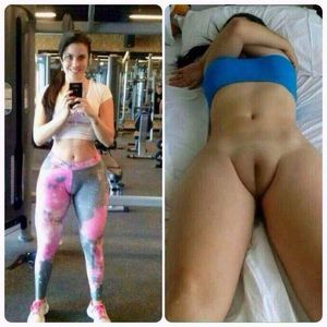 No wonder that cameltoe is so big!