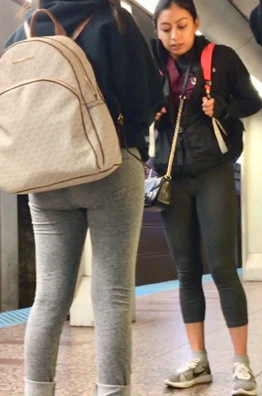 Teens in leggings