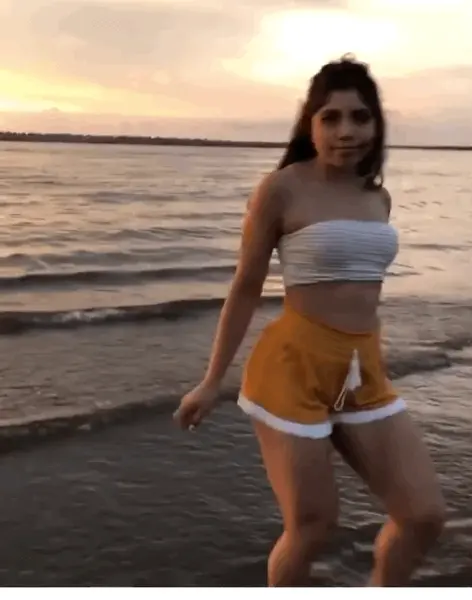 She is so sexy when she gets silly
