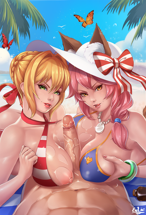 Double paizuri by ExLic