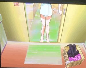 The redhead pilot has no shame when her roommate is of the opposite sex