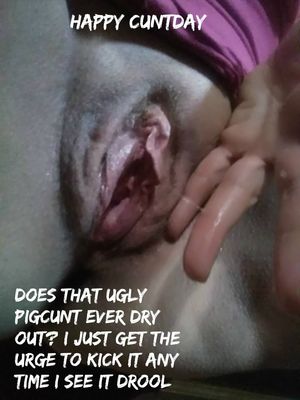 Hideous slobbering pig hole
