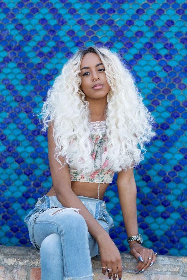 blonde ebony