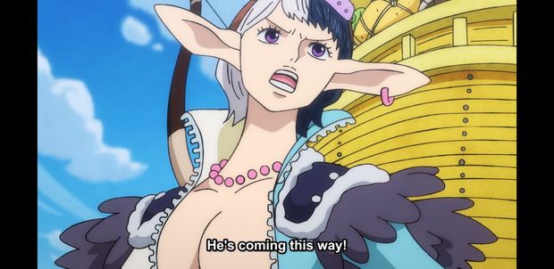 Big huecow titts one piece