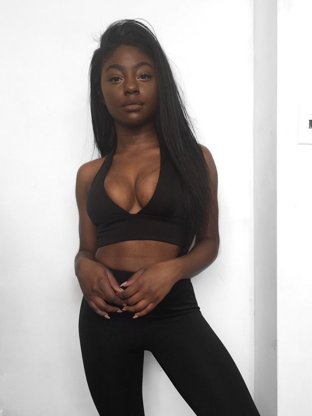 cute busty ebony