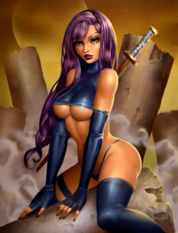 Psylocke in Thong