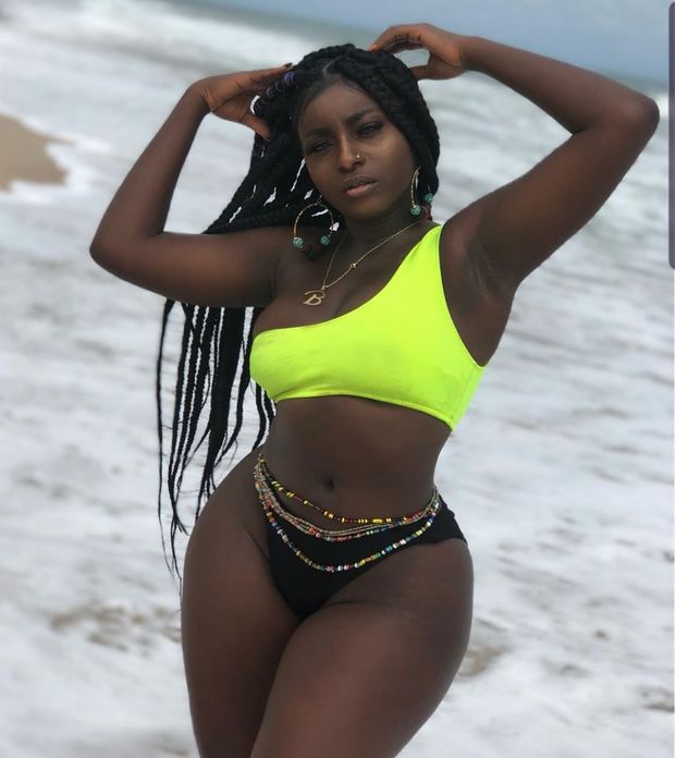 dark ebony bikini