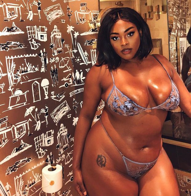 curvy ebony