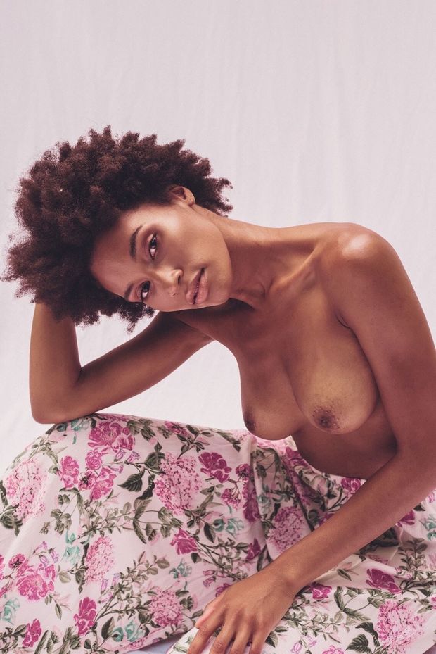 cute ebony afro