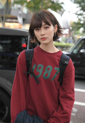 cute asian short hair