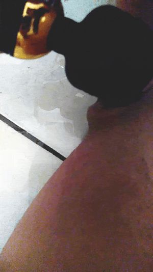 Ex girlfriend pissing while masturbate