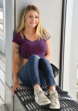 smiling