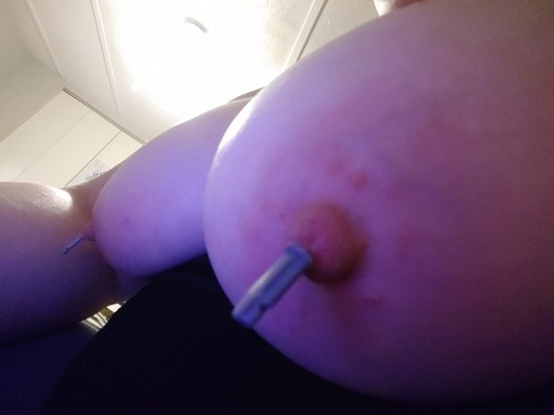 Needle play nipples