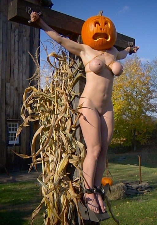 bondage scarecrow