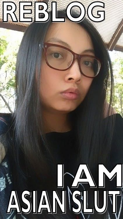 Hot Asian slut waiting for cum tribute