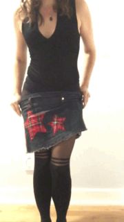 Undressing to show all