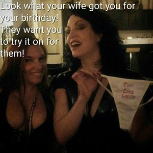 Birthday humiliation