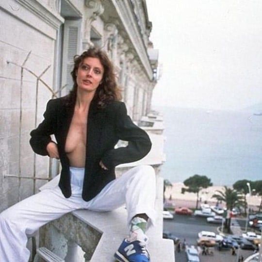 Susan on the ledge