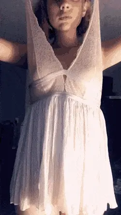 Teen striptease