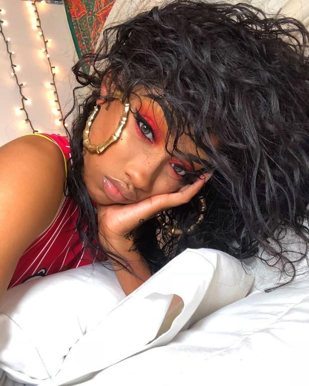 cute ebony face