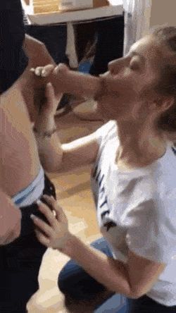 When it's that big you have to use your hands aswell