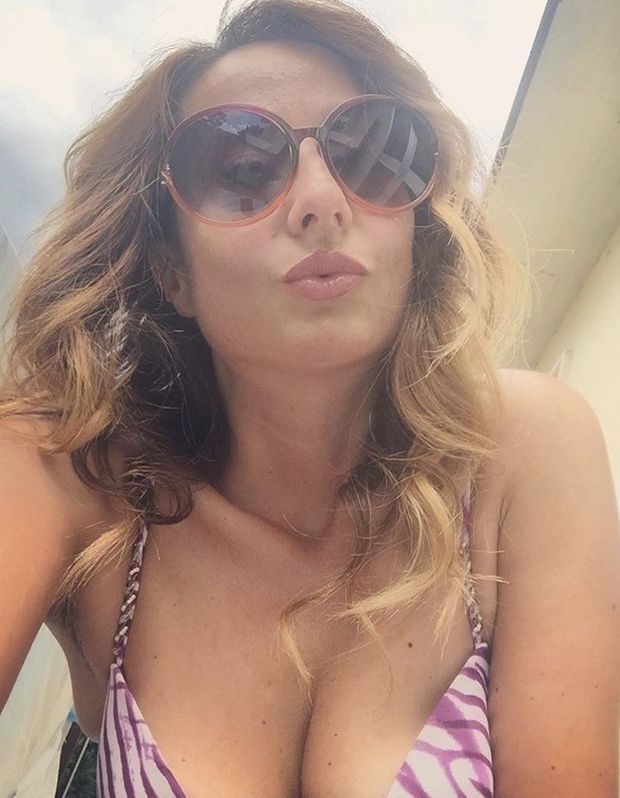 Mommy let me cum inside her while she rode on top of me beside the pool