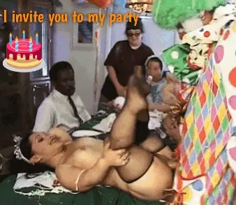 I invite you to my party