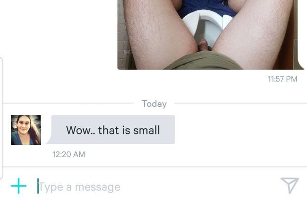 Sent a dick pic got my answer