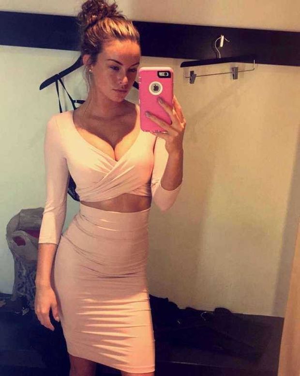 She has big tits