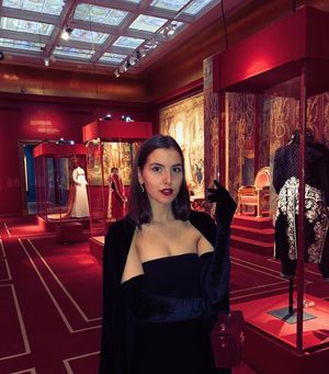 Dressing like a lady to cover the fact that she's a total slut