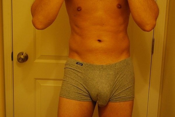 Cock bulge
