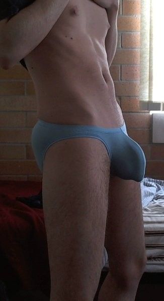 Cock bulge