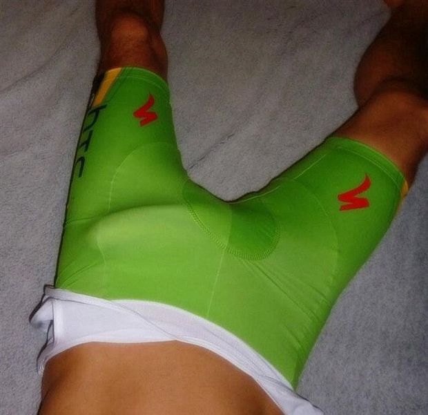 Lycra bulge