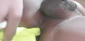 I loved it, my dick was red and was dripping with precum