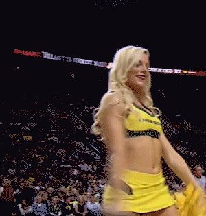 Oregon Ducks Blonde Sexy Cheerleader