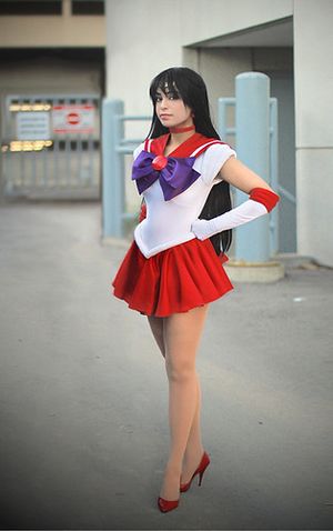 Sailor Moon Sailor Mars Cosplay by TechnoRanma