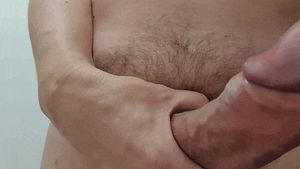 On your knees, hands on your back and open your little mouth