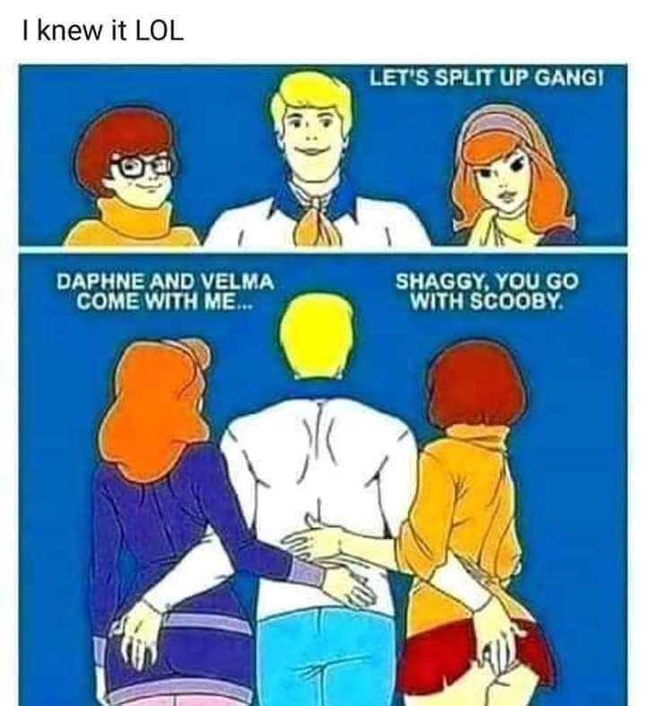 I knew it!