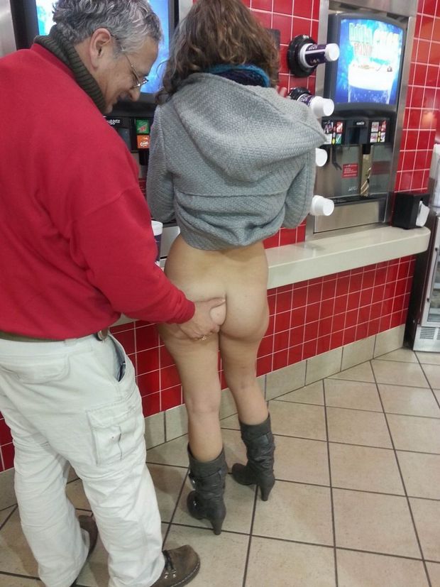 Nude public