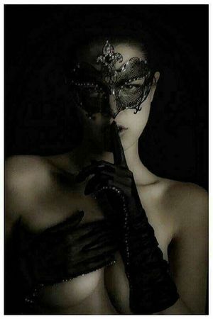 The mask changed everything for her.