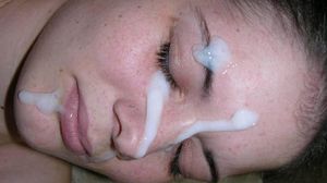 Amateurs. Beautiful women made even more attractive with cum.