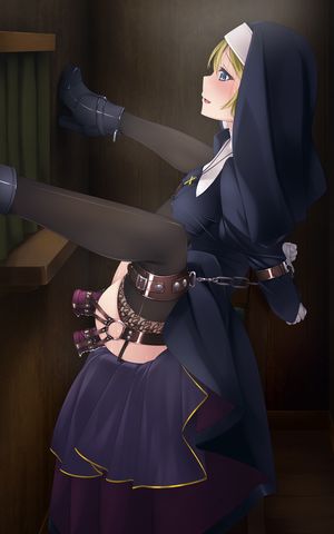 Obedient nun