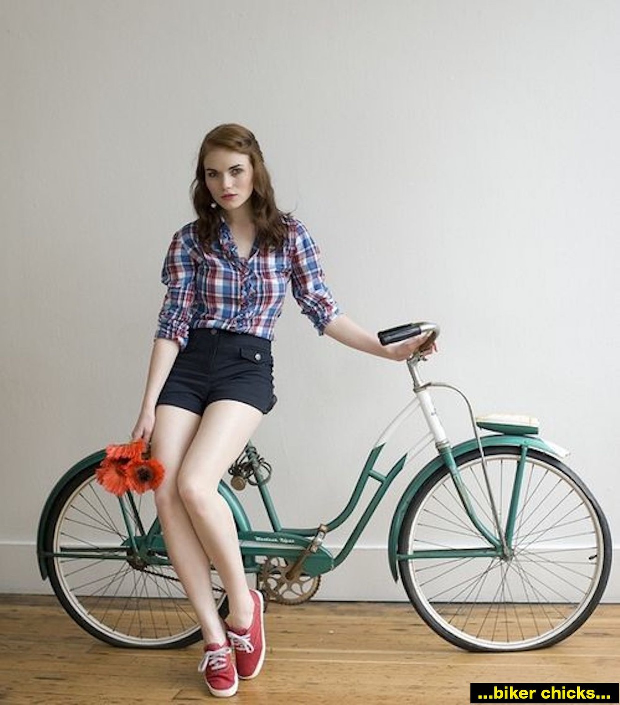 "My tyres are flat, but I'm not."