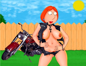 Lois , biker bitch!
