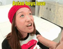 asian sissies love big white cocks