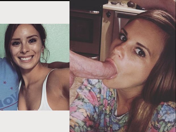 Amateur exgf sucking cock
