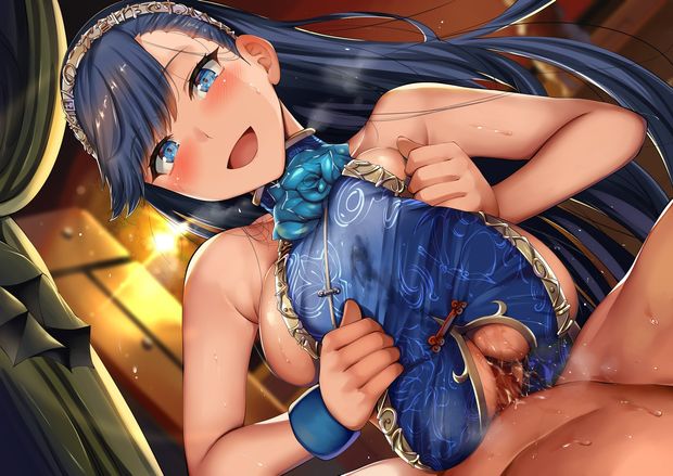 breast_hold lolicept longji_gongzhu no_bra paizuri penis sennen_sensou_aigis wet