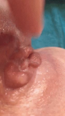 Sticky cunt juice and a sweet clit