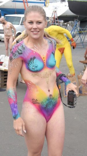 Amateur bodypaintist